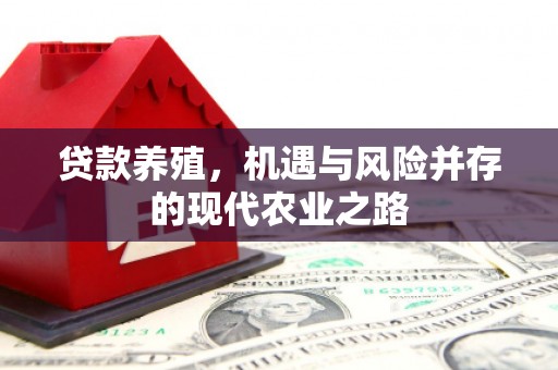 松滋贷款养殖，机遇与风险并存的现代农业之路