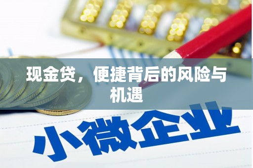 松滋现金贷，便捷背后的风险与机遇