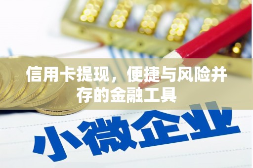 松滋信用卡提现，便捷与风险并存的金融工具