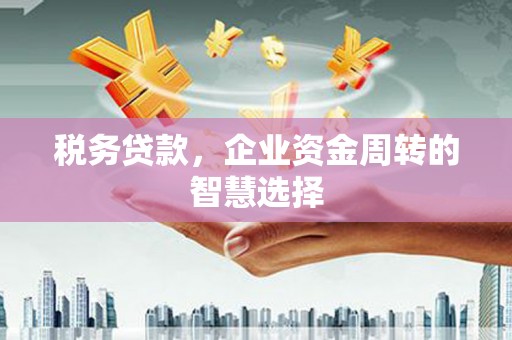 松滋税务贷款，企业资金周转的智慧选择