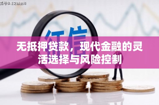 松滋无抵押贷款，现代金融的灵活选择与风险控制