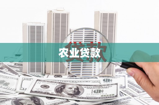 松滋农业贷款