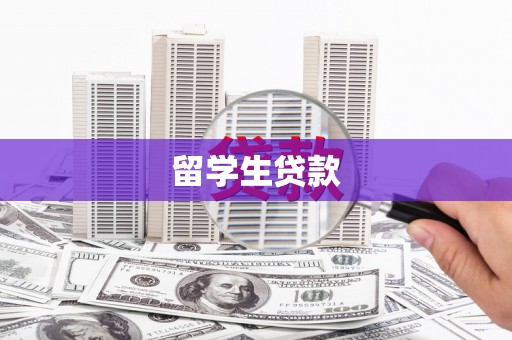 松滋留学生贷款