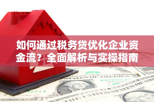 松滋如何通过税务贷优化企业资金流？全面解析与实操指南