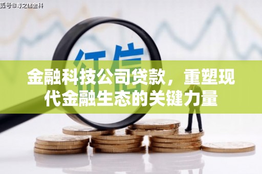 松滋金融科技公司贷款，重塑现代金融生态的关键力量