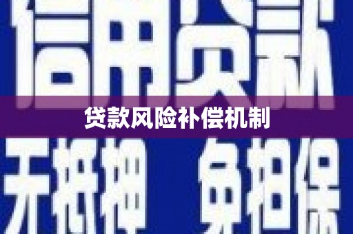 松滋贷款风险补偿机制