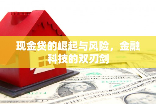松滋现金贷的崛起与风险，金融科技的双刃剑