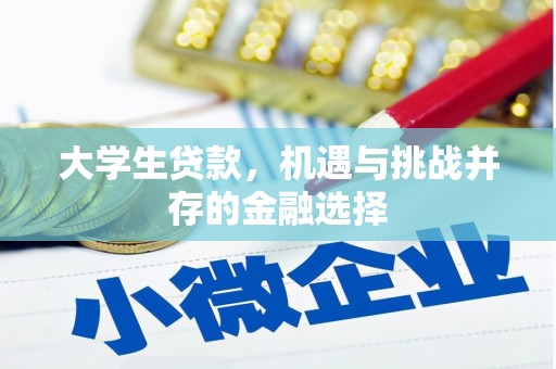 松滋大学生贷款，机遇与挑战并存的金融选择