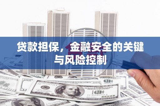 松滋贷款担保，金融安全的关键与风险控制