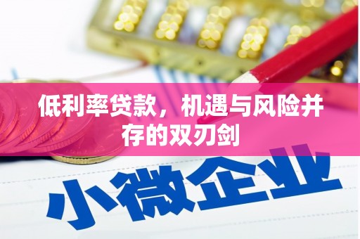 松滋低利率贷款，机遇与风险并存的双刃剑