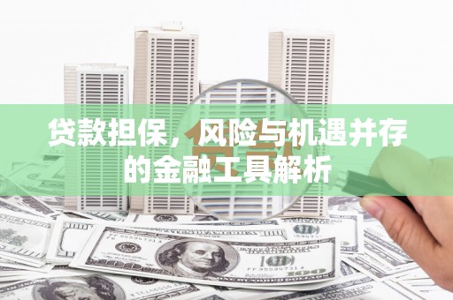 松滋贷款担保，风险与机遇并存的金融工具解析