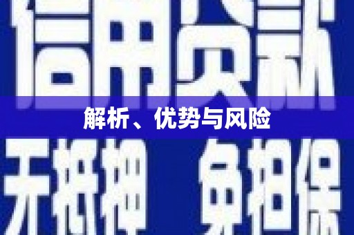 松滋解析、优势与风险
