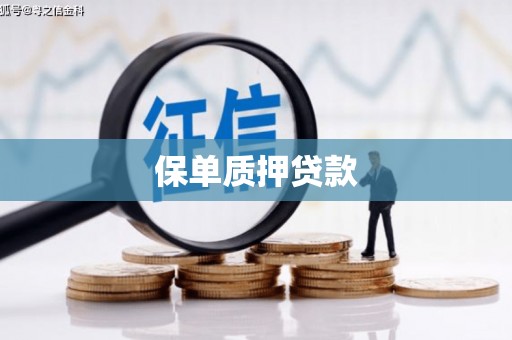松滋保单质押贷款