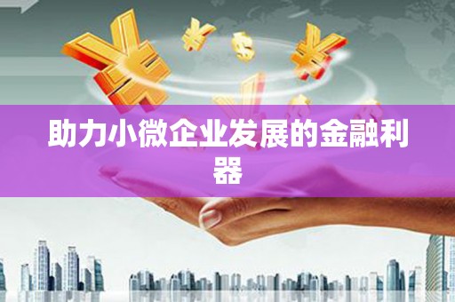 松滋助力小微企业发展的金融利器