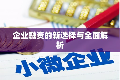 松滋企业融资的新选择与全面解析